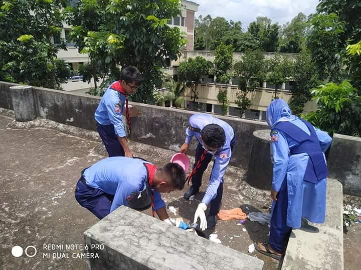 ডেঙ্গু প্রতিরোধ সচেতনতা ও  পরিচ্ছন্নতা কর্মসূচি 