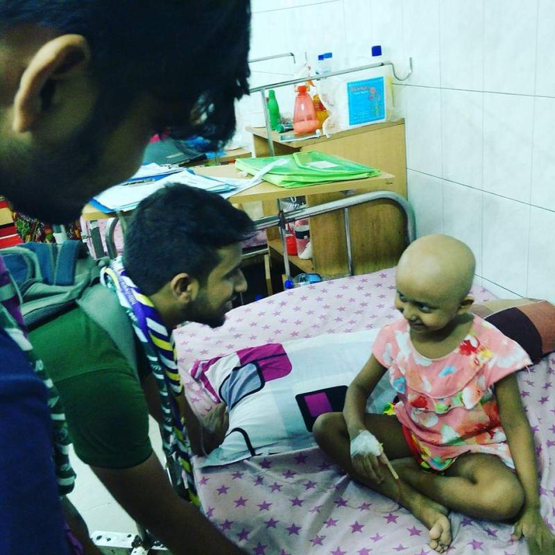 ক্যান্সার আক্রান্ত শিশুদের সেবা প্রদান