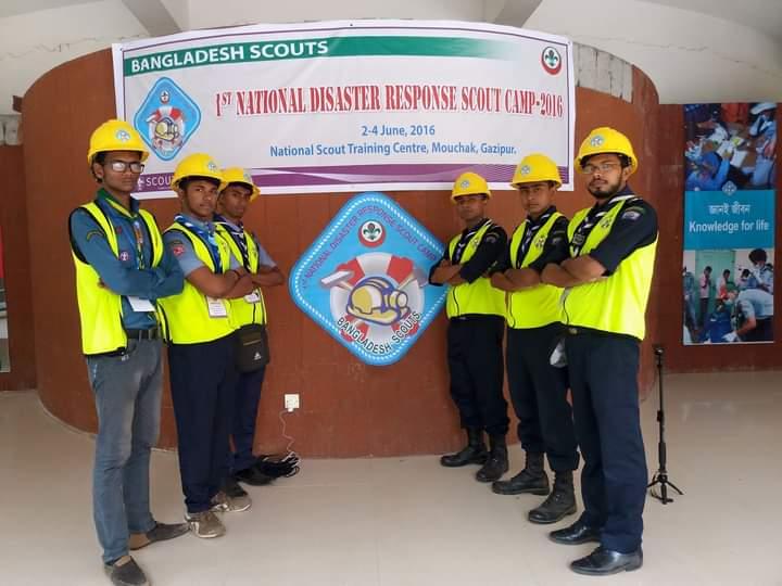 1st National Disaster Response Scout camp-2016