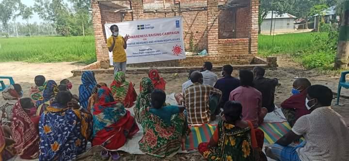 Youth led awareness campaign on COVID-19