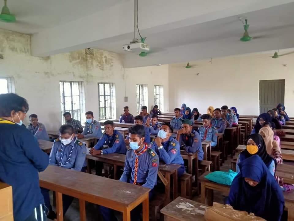 jota-joti jamboree 
On the air--on the internet 
Bangladesh Scout 