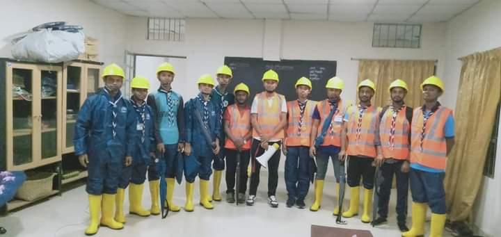 ঘূর্ণিঝড় "বুলবুল" মোকাবিলায় দুর্যোগ পুর্বকালিন কার্যক্রমের অংশ 