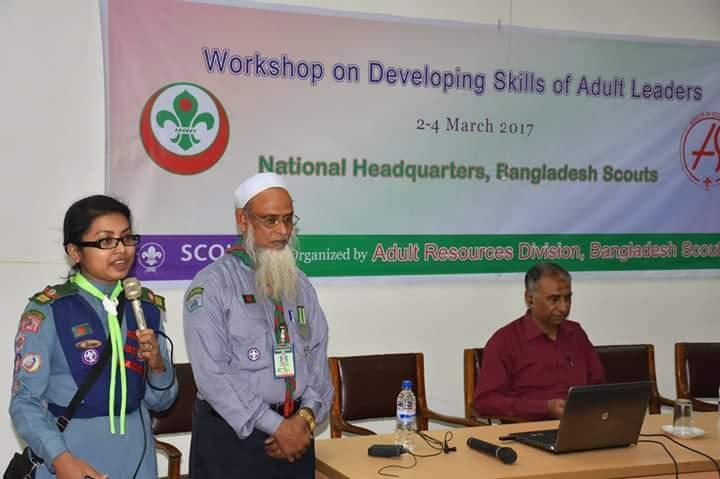 Workshop on Developing Skills of Adult Leaders 