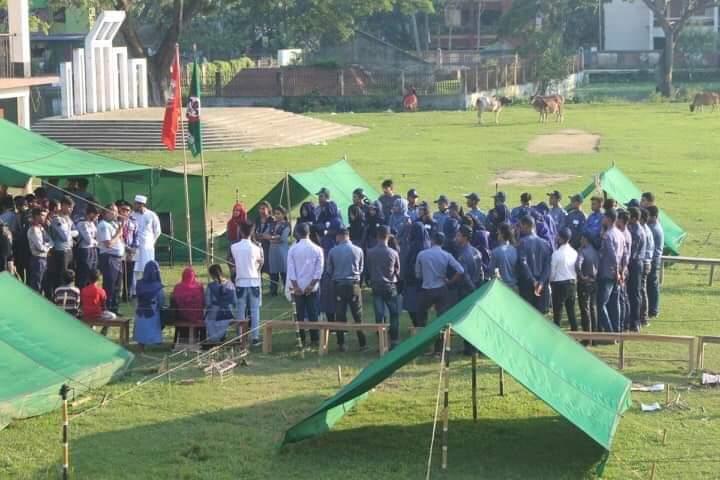 বার্ষিক তাঁবুবাস ও দিক্ষা ক্যাম্প 