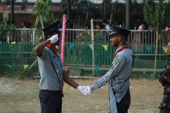 পরিস্কার পরিচ্ছন্ন অভিযান। 