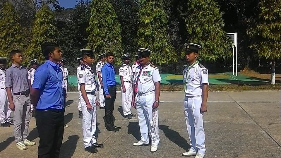 কাপ্তাই জেলা নৌ স্কাউটস এর বাৎসরিক পরিদর্শন ২০১৮