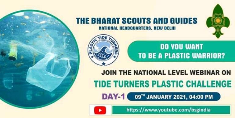 NATIONAL LEVEL WEBINAR ON TIDE TURNERS PLASTIC CHALLENGE