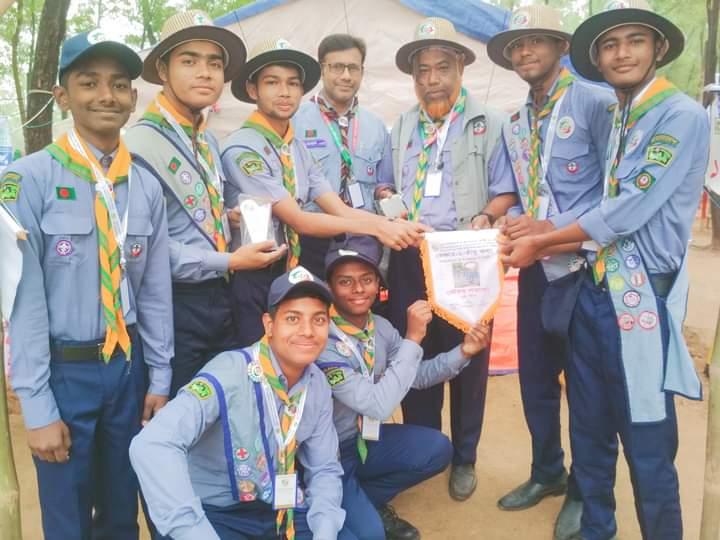  Tent Clean,make Gadgets and Show scout Ability 