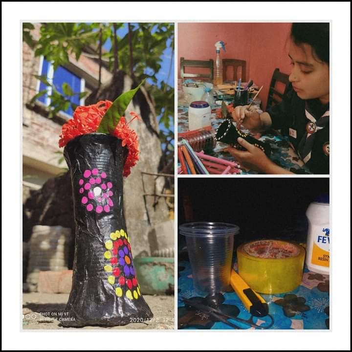 "প্লাষ্টিক টাইড টার্নার চ্যালেঞ্জ ব্যাজ''

