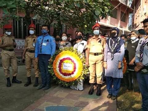 আন্তর্জাতিক মাতৃভাষা দিবস ২১শে ফেব্রুয়ারি ২০২১ উদযাপন -  কবি নজরুল সরকারি কলেজ, রোভার স্কাউট গ্রুপ, ঢাকা -১১০০