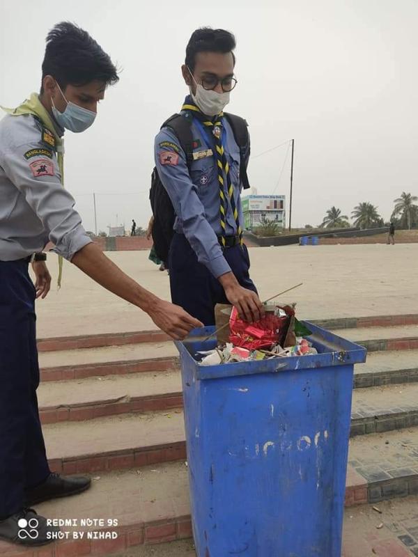 Plastic tide turners badge challenge (Champion) 