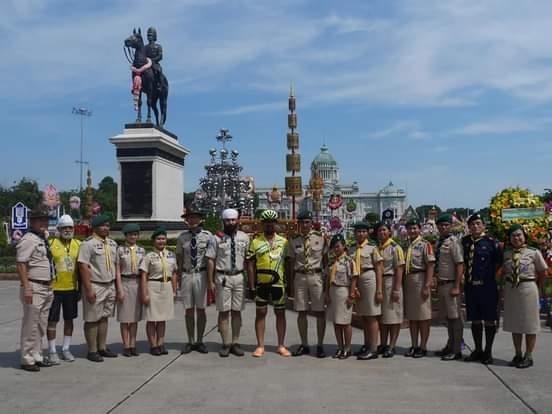 งานวางพวงมาลา ณ พระบรมรูปทรงม้า