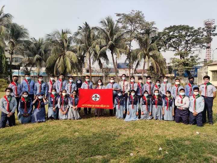 ৭১ মুক্ত স্কাউট গ্রুপের একাদশ দীক্ষা অনুষ্ঠান 