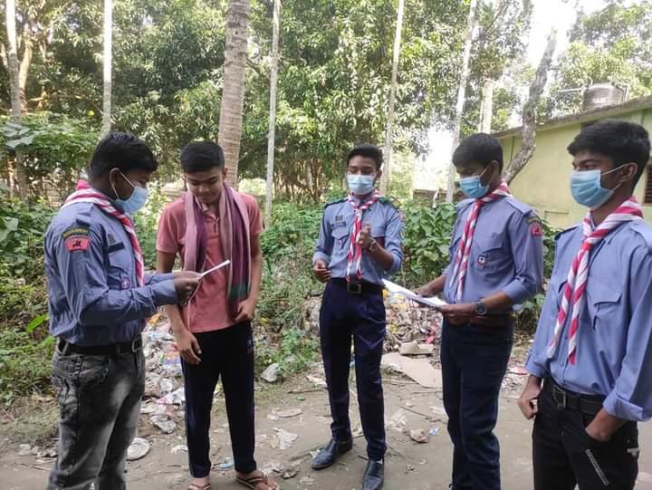 Plastic tide turner challenge badge/initial stage:awaring 20 families