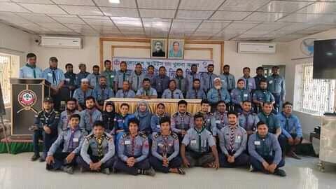 ১৩৫ তম স্কাউট ইউনিট লিডার স্কিল কোর্স - ২০২১  আঞ্চলিক স্কাউট প্রশিক্ষণ কেন্দ্র পুলেরহাট, যশোর। 