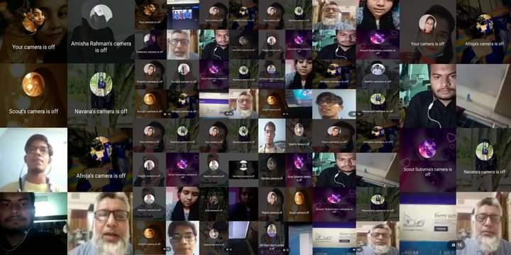 25 September 2020 today's troop and crew meeting.

