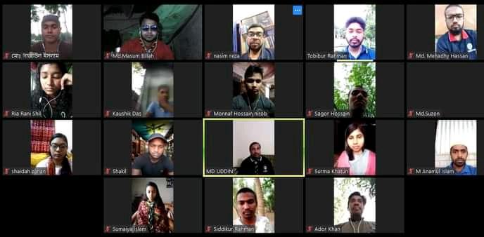 করোনাকালীন প্রথম ভার্চুয়াল(অনলাইন) ক্রু-মিটিং -২০২০