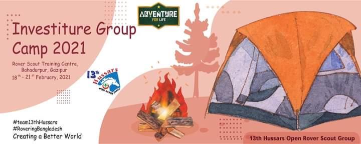 Investiture Camp 2021 - Bahadurpur Rover Polli