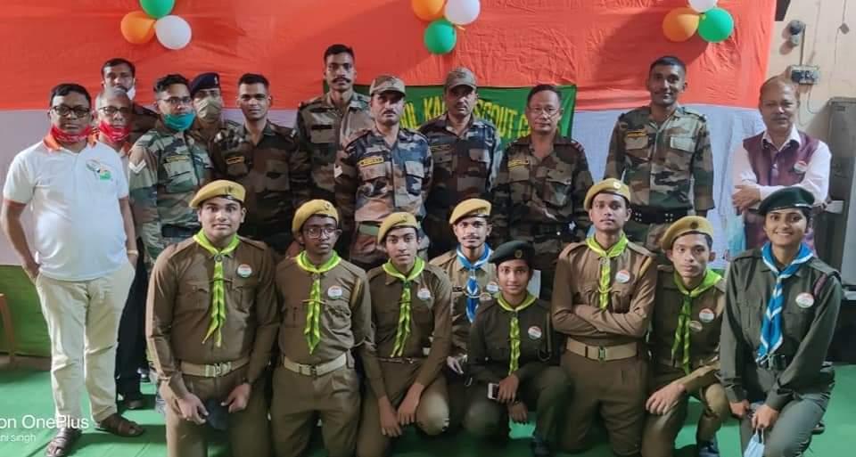 At the Blood Donation Camp for the Command Hospital, Scouts and Guides of APJ ABDUL KALAM SCOUT GROUP 