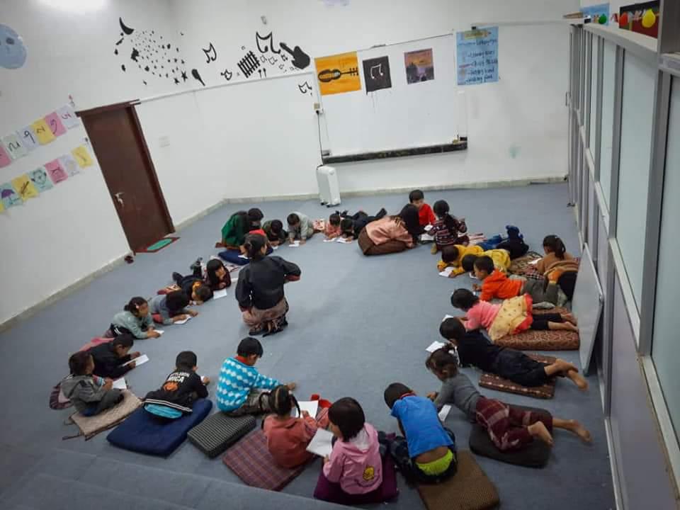 Volunteering in early learning center ECCD (MOP)