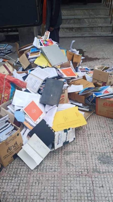 SWA project (Collection of waste books)