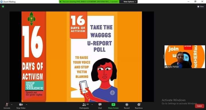 "National Webinar on NOT_HER_FAULT   held on 29th December 2020 "_BSG INDIA. 