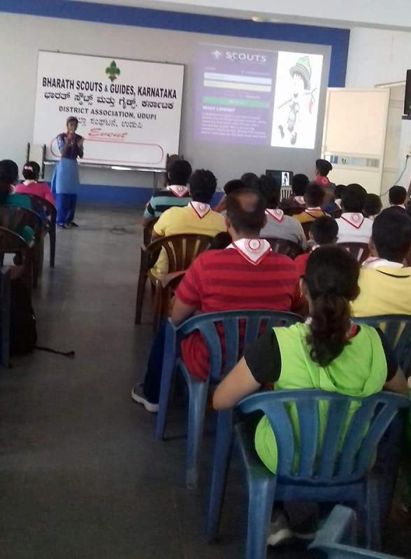 Awareness on -World_Scouting to Non_Scouting Members_BSG Karnataka, District Association Udupi. India.