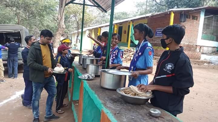 Service At : "2nd South Asian Associations Nation's  Scout Organisation's Adventure Programme and 22nd International Adventure Programme "held from 02/02/2020 to 08/02/2020_Pachmarhi M.P. BSG India.