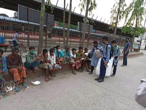 ইফতার বিতরন কর্মসূচি ২০২১( উত্তরা জোন) 