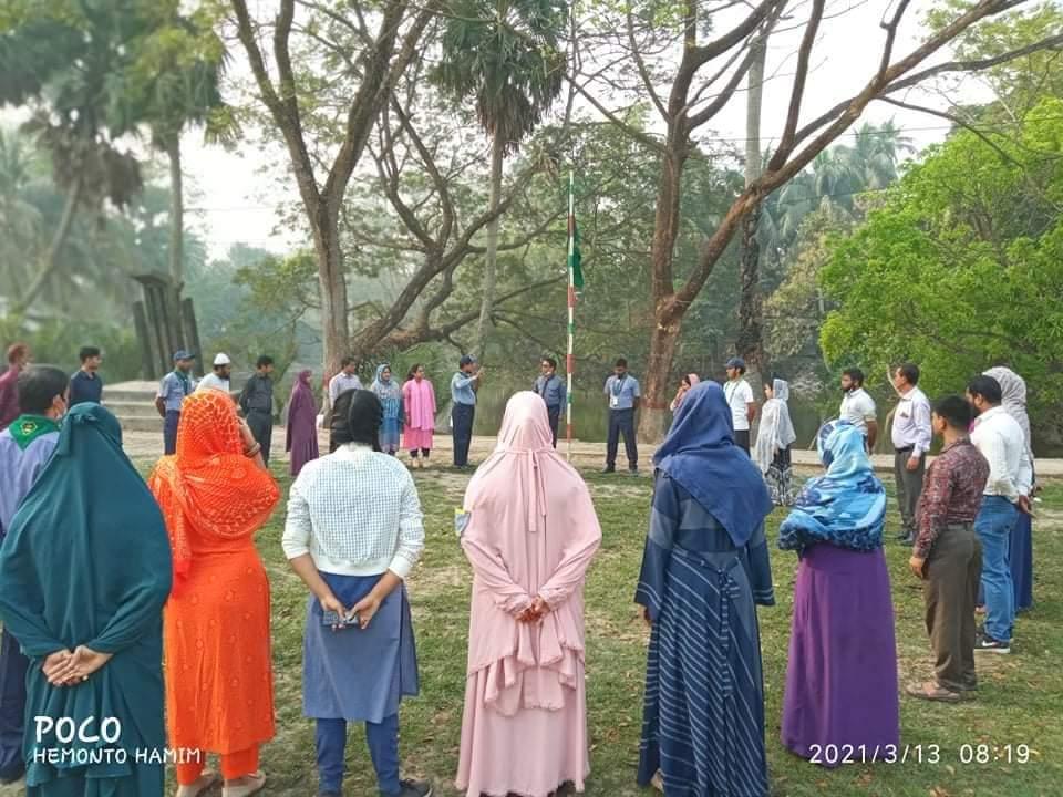 ট্রুপ মিটিং।