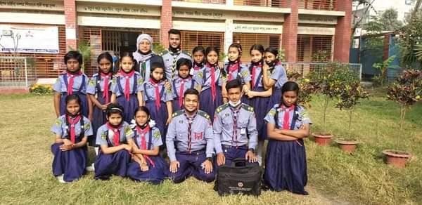 A little Cub Scout Unit- they are present talents 