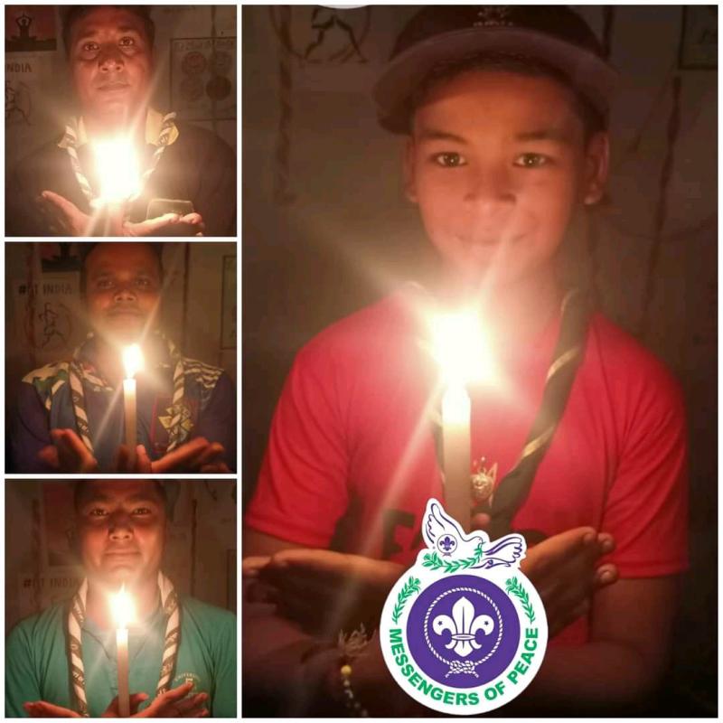 CANDLE FOR PEACE by ECR/DHANBAD