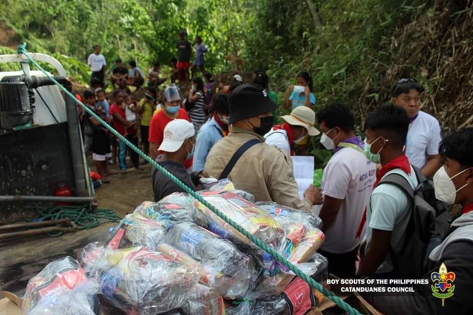 Gift Giving and Relief Ops. as Yuletide Season Arrives
