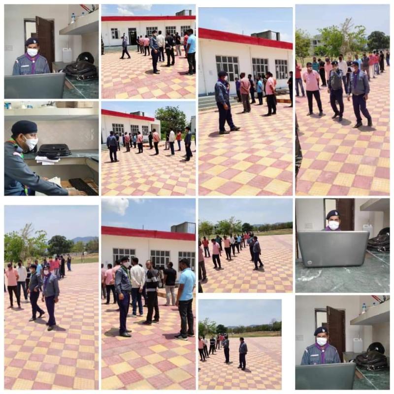 Service at Sampling Site