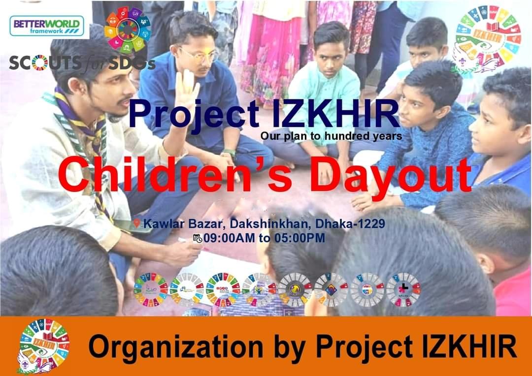 Children’s Dayout Organized by Project IZKHIR