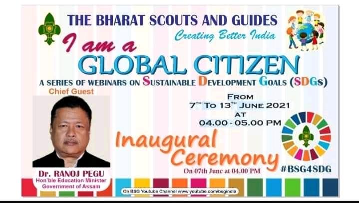 I AM A GLOBAL CITIZEN {SDG} DAY-1