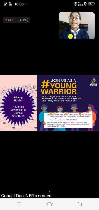 sankalp 2.0,activity 18,young warriors,##bsgsankalp ##BSGindia Monalisa Das 