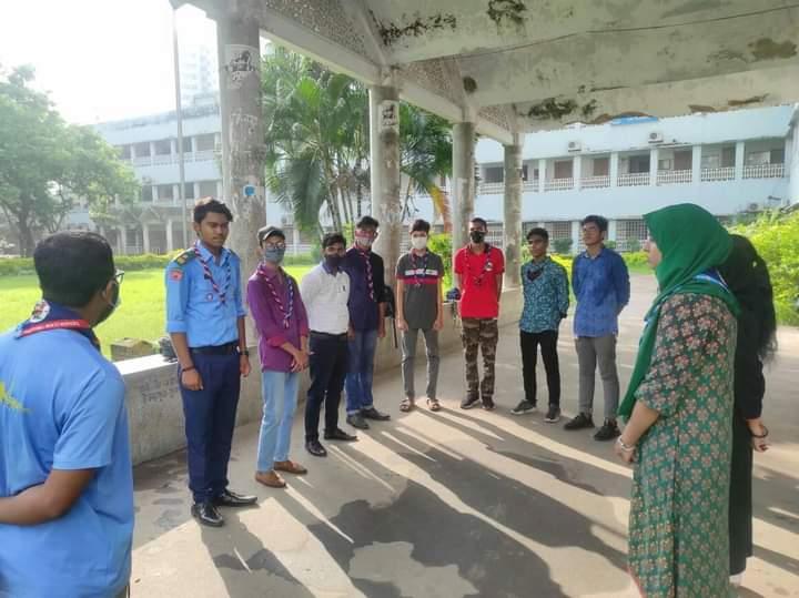 সপ্তনীল মুক্ত মহাদলের সাপ্তাহিক ট্রুপ মিটিং এবং ক্র-মিটিং