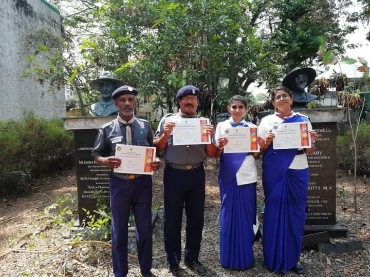 Award for 10 years long term Services 