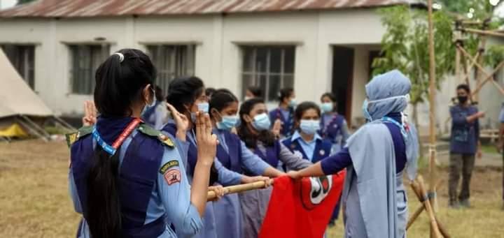 সপ্তনীল মুক্ত মহাদল এর আয়োজনে ১ম গ্রুপ ক্যাম্প