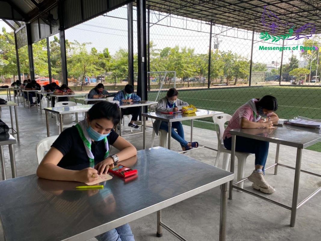 เว้นระยะทางสังคม เพื่อป้องกันโรคCovid19