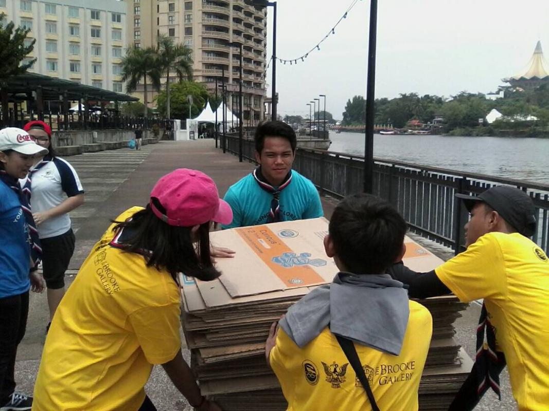 Event Volunteers for Sarawak Explores’ Day 2017
