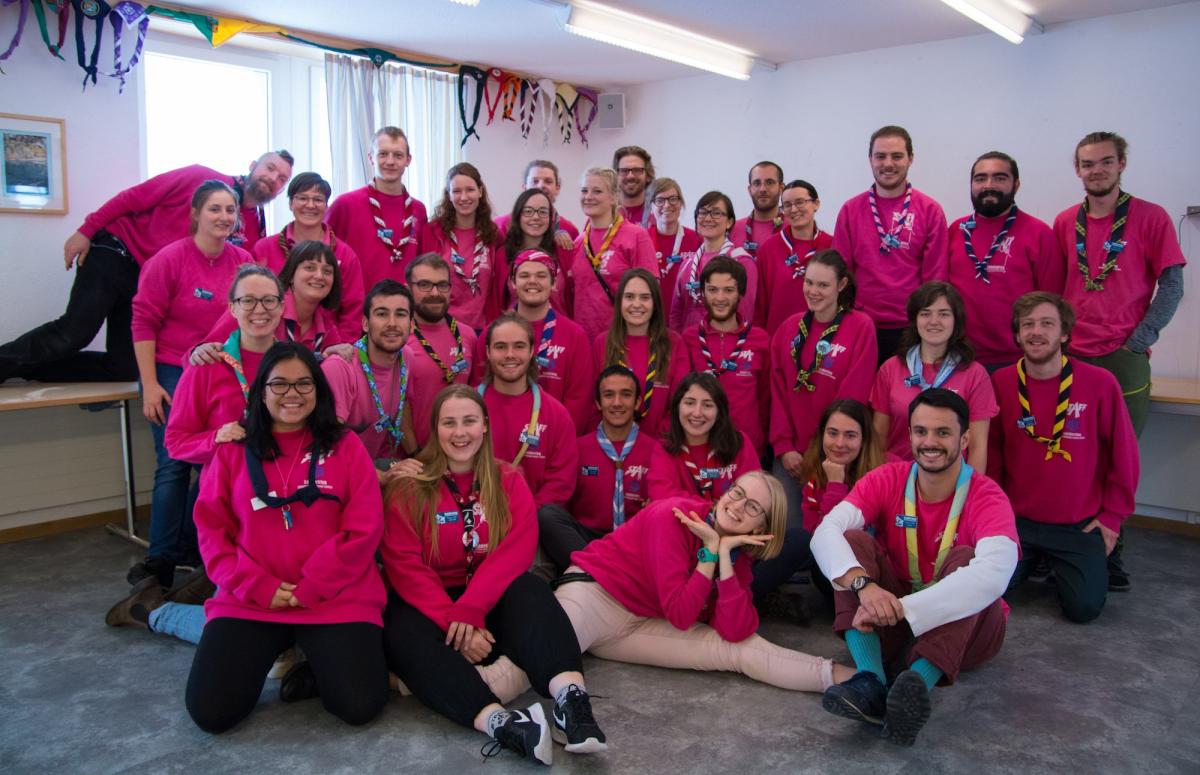 Volunteer Staff at Kandesteg International Scout Centre - Winter 2018