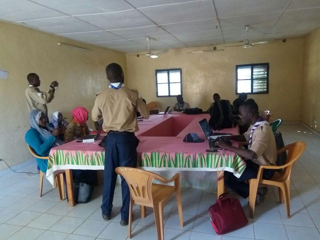 formation sur les réseaux sociaux et la plateforme scout.org