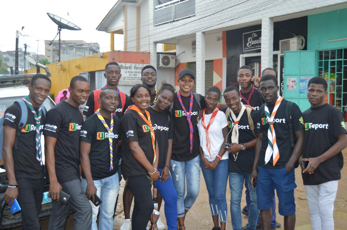 EEUCI( Éclaireuses et Éclaireurs Unionistes de Côte d'Ivoire) - ACTION COMMUNAUTAIRE 