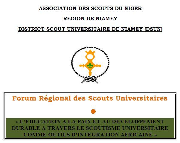 Forum Régional des Scouts Universitaires