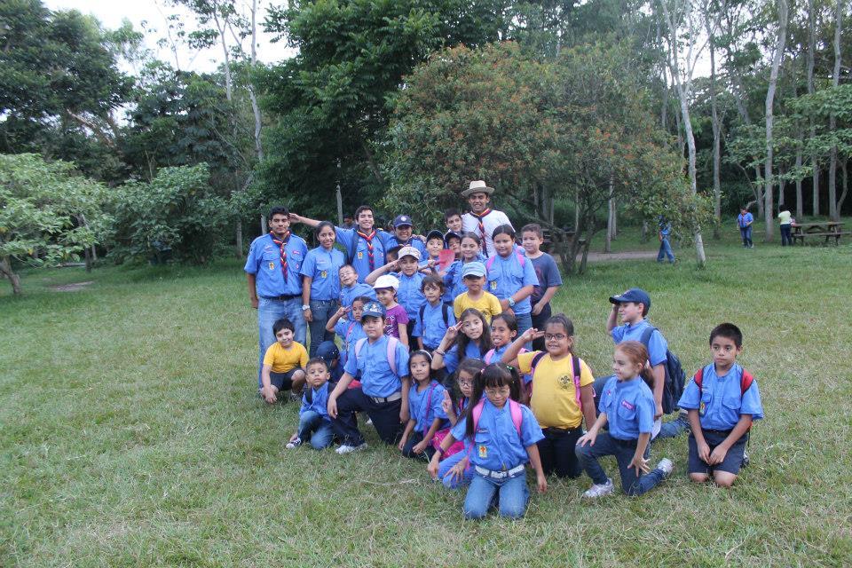 1ra. Reforestación Scout Parque Bicentenario, Grupo Scout No. 8, El Salvador