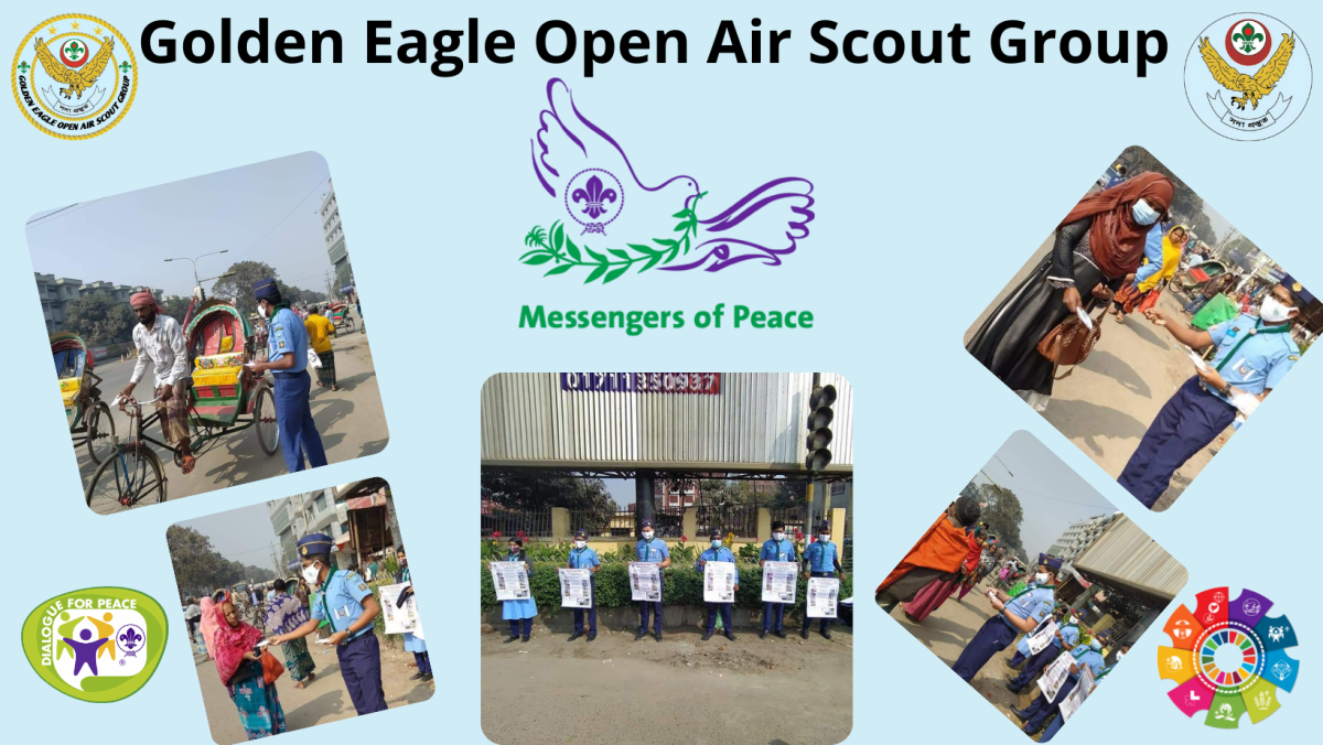 As per Our Covid-19 Situation,  Golden Eagle Open Air Scout Group Distribute 1000 Marks 