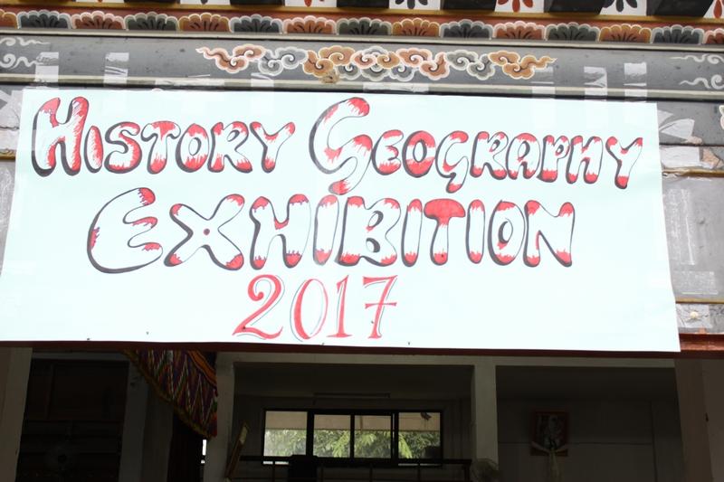 History Geography Exhibition in Tendruk Central School