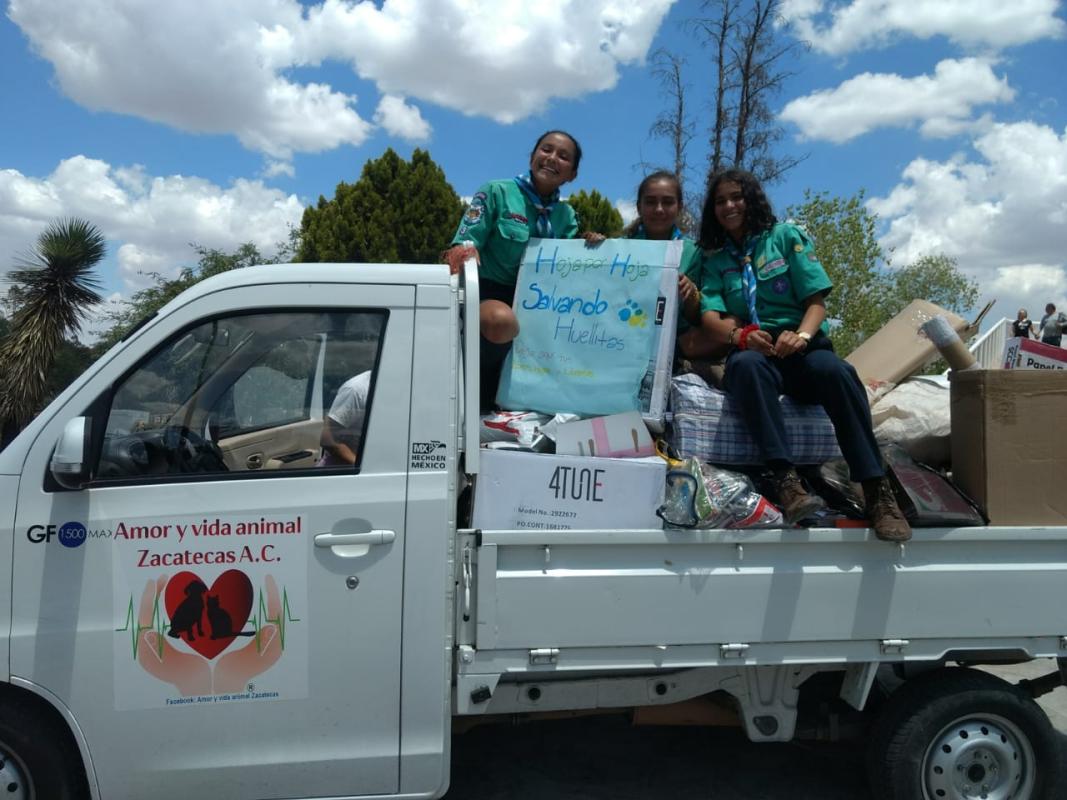 Hoja por Hoja Salvando Huellitas Zacatecas